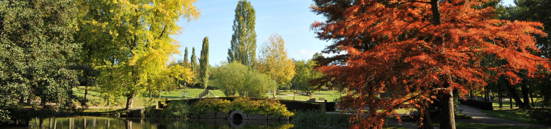 Ahnepark im Herbst_Panoramaaufnahme