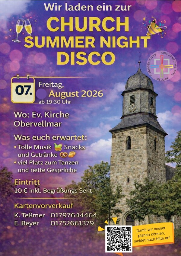 2026-06-25 oAbend Kirchendisco Flyer