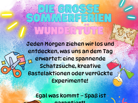 Gruppe 2 - Die große Sommerferienwundertüte