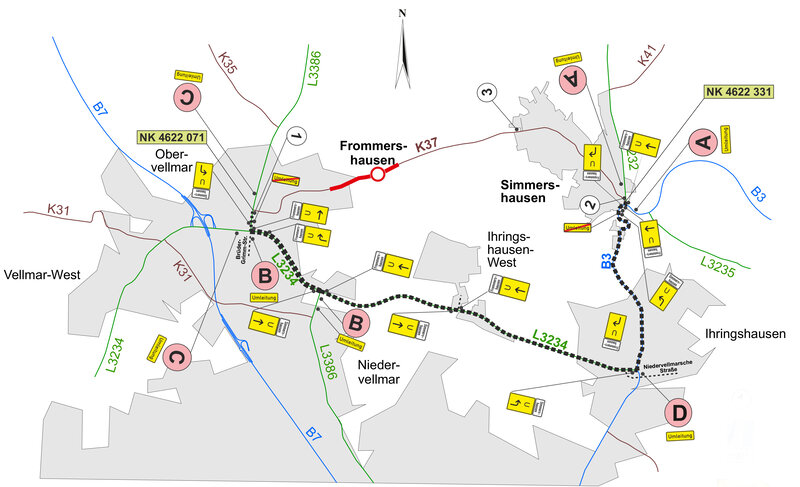 Umleitung_grossraeumig_ Simmersh Str ab Juli