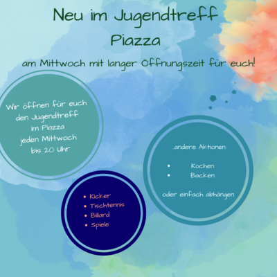 Neu im Jugendtreff 