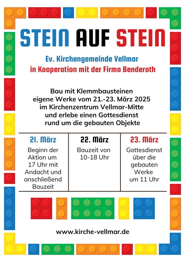 Plakat Stein auf Stein 21
