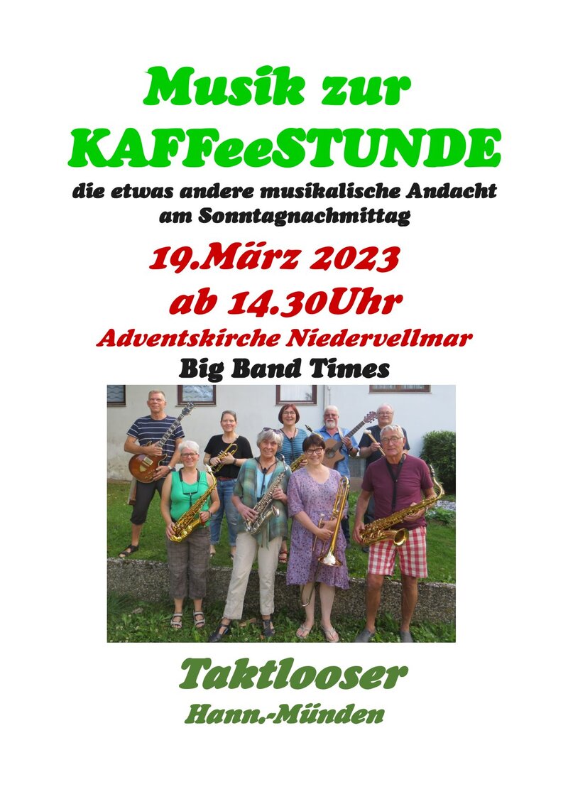 Taktlooser Plakat
