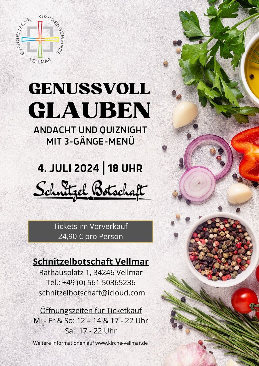 Genussvoll Glauben Bild