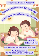 Poster Vorlesen Termine