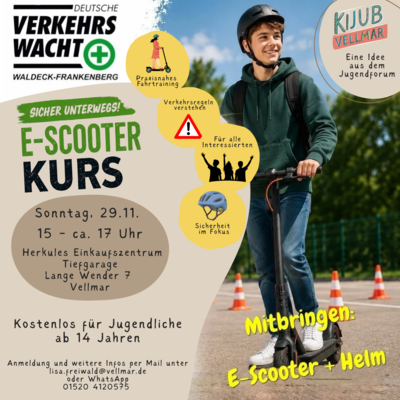 KiJuB E-Scooter Kurs