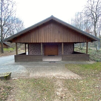Grillhütte Obervellmar Eingangsbereich