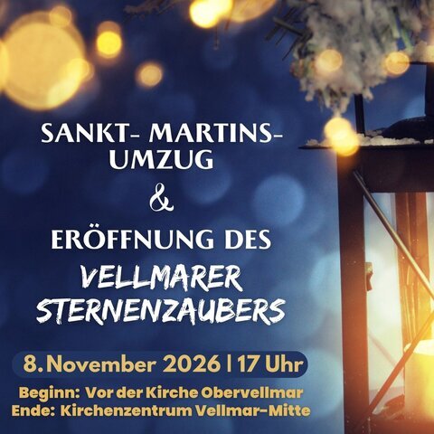 2026_11_08_Martinsfest und Sternenzauber Plakat Vellmar