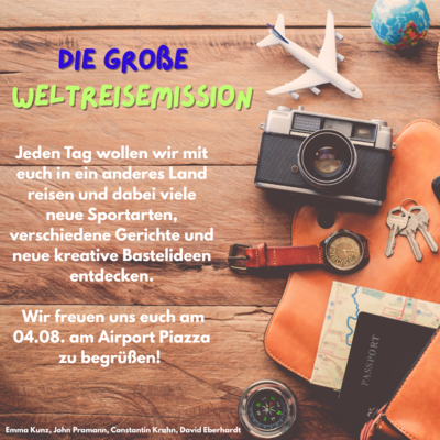 Gruppe 8 - Die große Weltreisemission