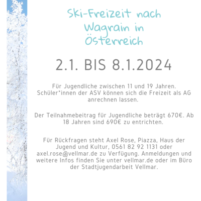 Skifreizeit 2024