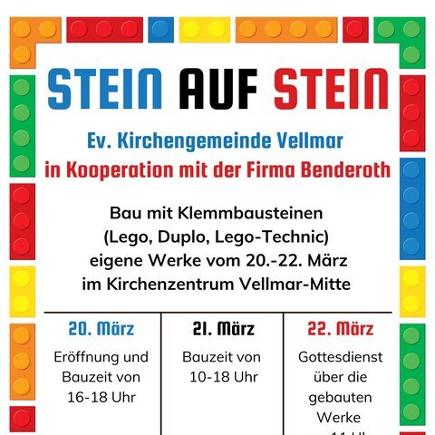 Plakat Stein auf Stein 20