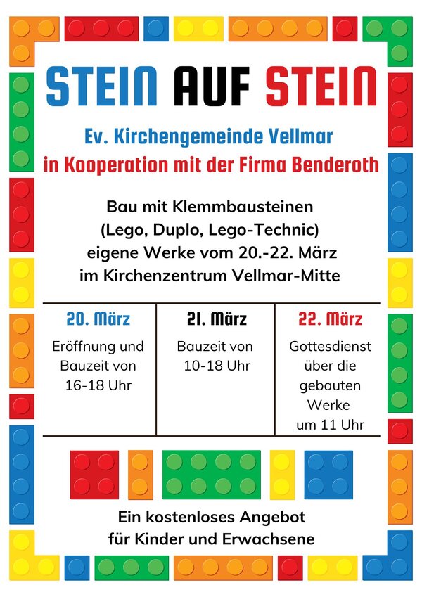 Plakat Stein auf Stein 20