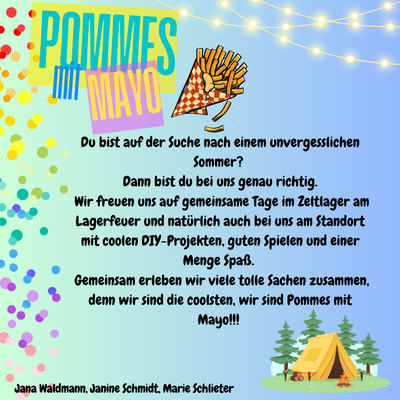 Gruppe 11 - Pommes mit Mayo