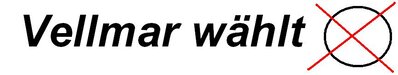Wahllogo "Vellmar wählt"