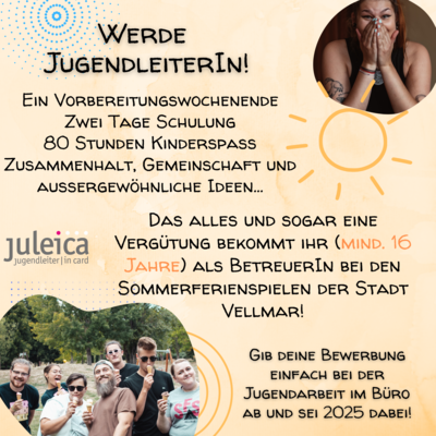 Juleica Betreuer gesucht